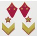 Знаки различия высшего командного состава Красной Армии. Генерал-майор. Образец 1940 года